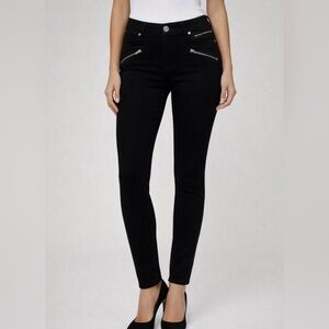 Kenneth Cole New York Jess Skinny Black Pants Women’s Size 6(A277)